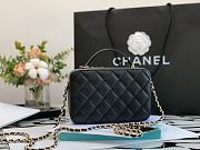 Chanel Vanity Black Bag 18cm - 2