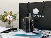 Chanel Vanity Black Bag 18cm - 3