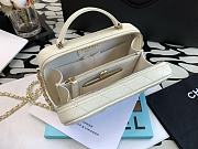 Chanel Vanity White Bag 18cm - 5