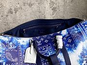 LV Keepall 50B Blue 50x29x23cm - 2