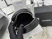 Chanel Crossbody Round Circle Gold Chain 12x12x4.5cm - 5