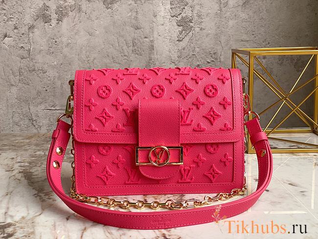 LV Dauphine Pink 25 x 17 x 10.5 cm - 1