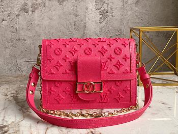 LV Dauphine Pink 25 x 17 x 10.5 cm