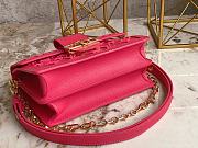 LV Dauphine Pink 25 x 17 x 10.5 cm - 3