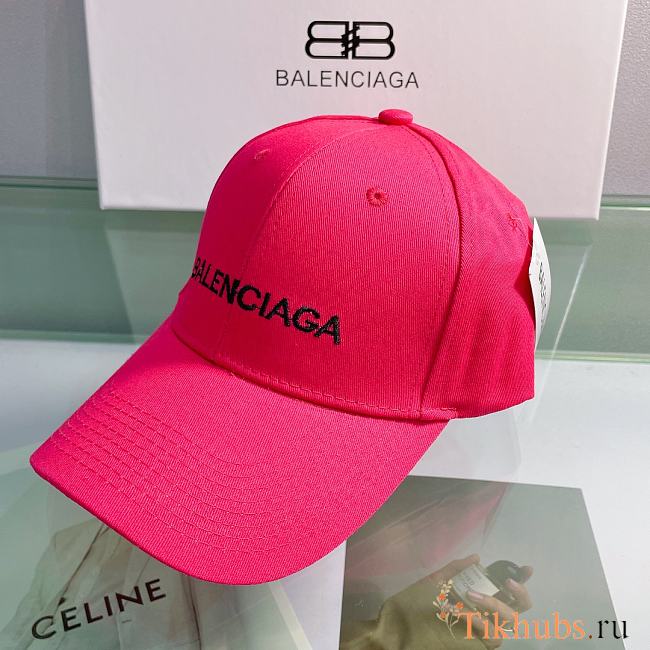 Balenciaga Pink Hat - 1