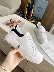 Prada Macro Lace-Up Sneakers - 4