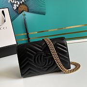 Gucci Marmont Matelassé Mini Bag Black 20x13x6cm - 6