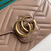 Gucci Marmont Matelassé Mini Bag Chevron 20x13x6cm - 2