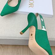 J'ADIOR SLINGBACK Green Heels - 4