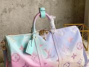 LV Keepall Sunrise Pastel 50x29x23cm - 6