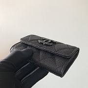 Chanel Wallet Black 11x8.5x3cm - 2