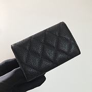 Chanel Wallet Black 11x8.5x3cm - 4