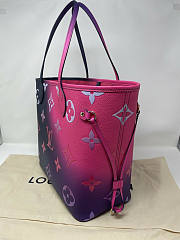 LV Neverfull Midnight Fuchsia 31x28x14cm - 2