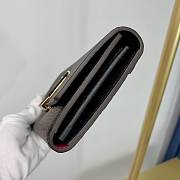 LV Black Wallet 20x11cm - 3