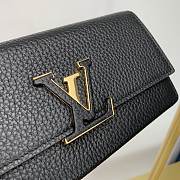 LV Black Wallet 20x11cm - 6