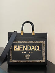 Fendace Sunshine Black Tote Bag 35x17x31cm - 1