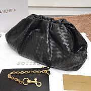 Bottega Venata Pouch Black 37x11x20cm - 6