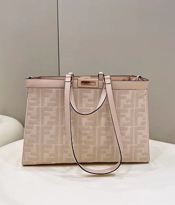 Fendi Peekaboo X-tote Light Pink 41x29.5x16cm