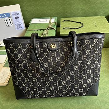 Gucci Ophidia Black Tote 38x28x14cm