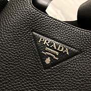 Prada Black Leather Tote 25x21.5x14cm - 3