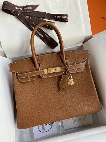 Hermes Birkin Brown Bag 30cm