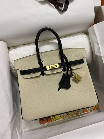 Hermes Birkin White 25cm