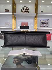 Chanel LeBoy Caviar Handbag Gold Hardware 30cm - 4