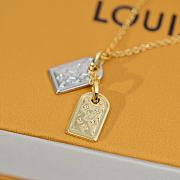 LV Necklace Gold  - 5