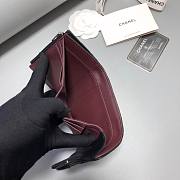 Chanel Black Lambskin Silver Hardware Wallet 11.5x10.5x2cm - 2