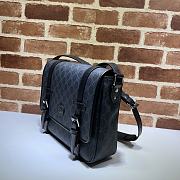 Gucci GG Messenger Black Bag 28x24x8.5cm - 6