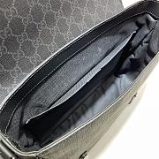 Gucci GG Messenger Black Bag 28x24x8.5cm - 5