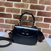 Gucci Bamboo Black 21x15x7cm - 1