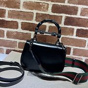 Gucci Bamboo Black 21x15x7cm - 3