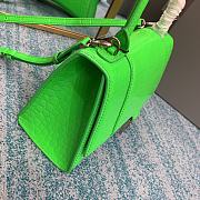 Balenciaga Hourglass Crocodile Green 23cm - 6