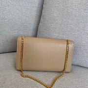 YSL Kate Beige Gold Hardware 24x15x5cm - 2