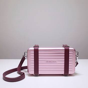 Dior and Rimowa Clutch Pink 20x6x12cm