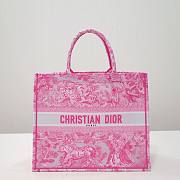 Dior Book Tote Pink 41cm - 1