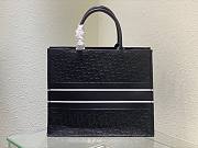 Dior Book Tote Oblique Black 41cm - 3