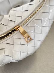 Bottega Veneta Jodie Mini Silver Size 28 × 23 × 8 cm - 3