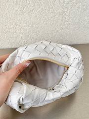 Bottega Veneta Jodie Mini Silver Size 28 × 23 × 8 cm - 2