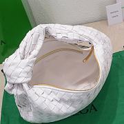 Bottega Venata White Bag 36x21x13cm - 5