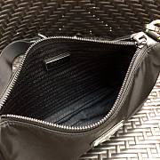 Prada Saffiano Black Shoulder Bag 24x18.5x6cm - 4