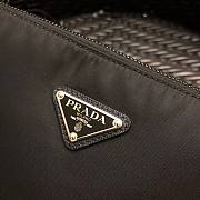 Prada Saffiano Black Shoulder Bag 24x18.5x6cm - 2