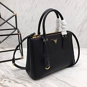 Prada Galleria Saffiano leather Black 28x19.5x12cm - 6