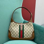 Gucci Jackie Brown Shoulder Bag 28.5x4x19cm - 5