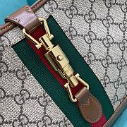 Gucci Jackie Brown Shoulder Bag 28.5x4x19cm - 2