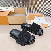 LV Pool Pillow Comfort Mule Black - 4