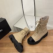 Chanel Beige Boots - 2