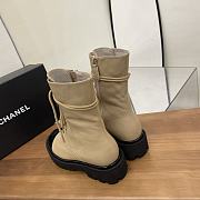 Chanel Beige Boots - 3