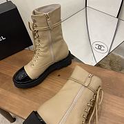 Chanel Beige Boots - 4